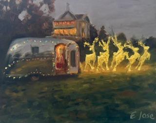 2026 Airstream Art Christmas card